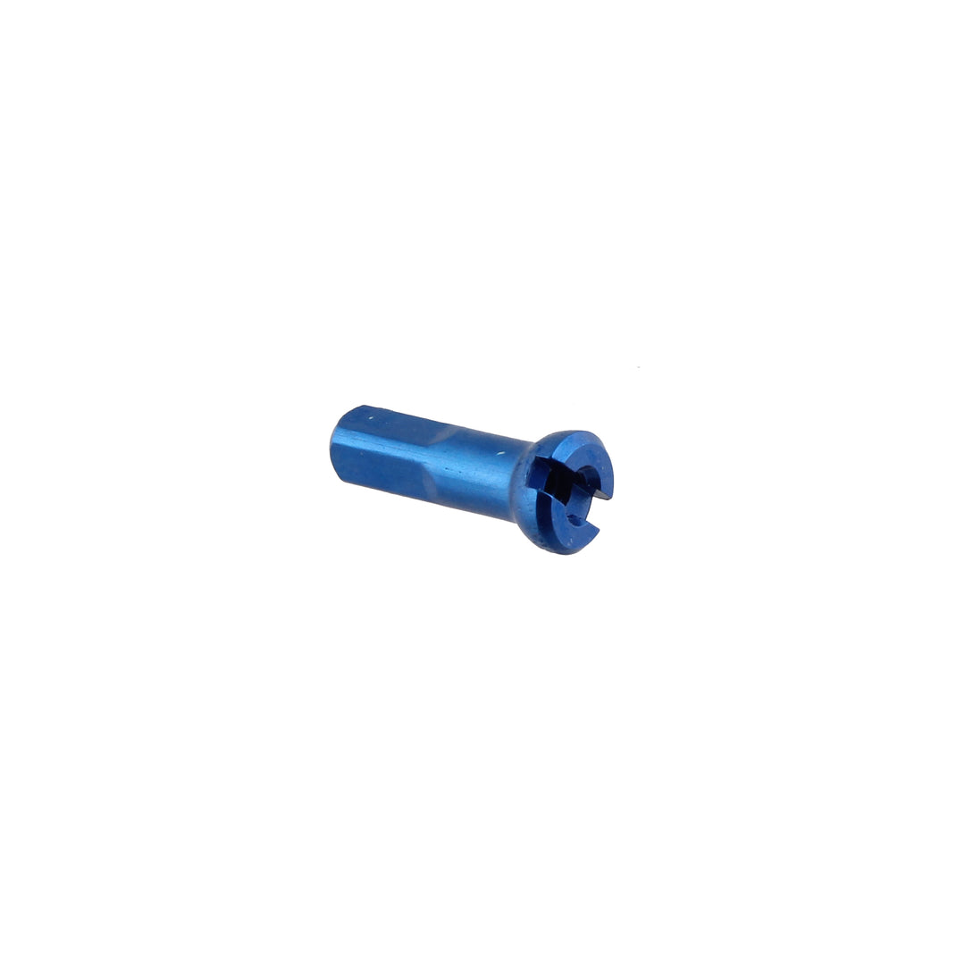 Spoke Nipples Sapim Sapim Alloy Polyax Nipple 14g/14mm Blue 100/Count Dark Slate Blue