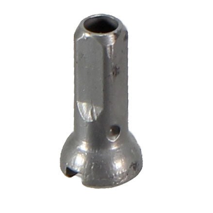 Spoke Nipples Sapim Sapim Secure Lock Alloy Nipple 14g/12mm Silver 100/Count Dim Gray