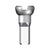 Spoke Nipples Sapim Sapim Double Square SL Alloy Nipple 14g/16mm Silver 100/C Light Gray