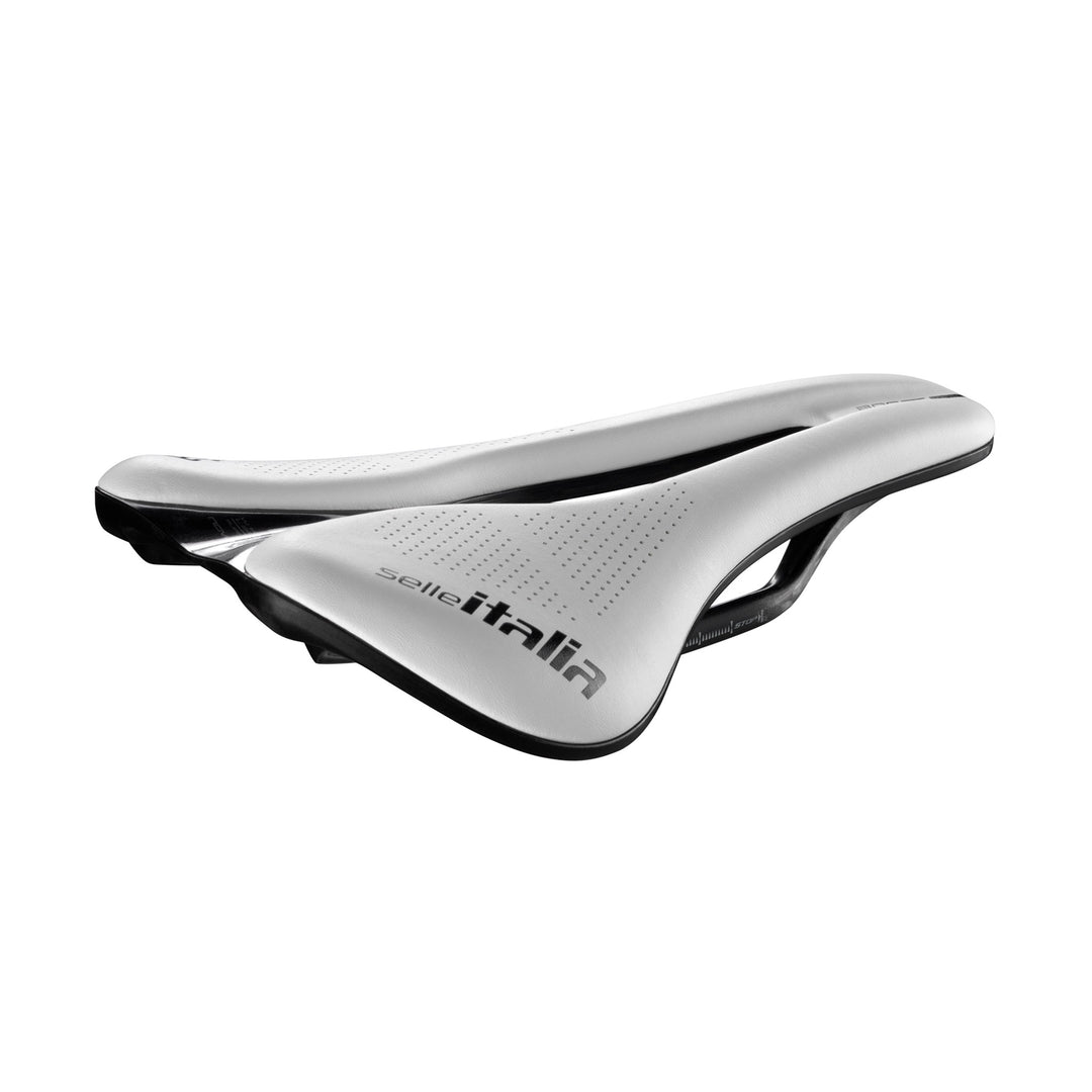 Saddles Selle Italia Selle Italia Novus Boost Evo Kit Carbonio SF L3 Carbon White LTD Gray