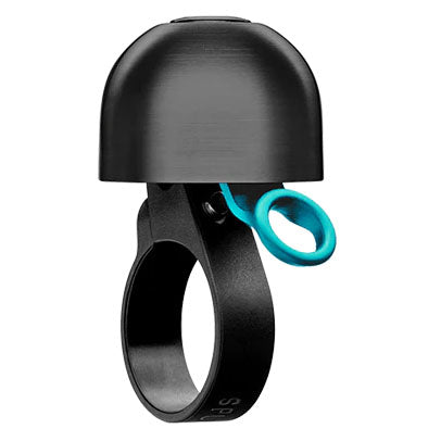 Spurcycle Compact Bell 22.2mm Black/Teal