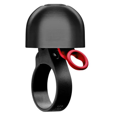 Spurcycle Compact Bell 22.2mm Black/Red