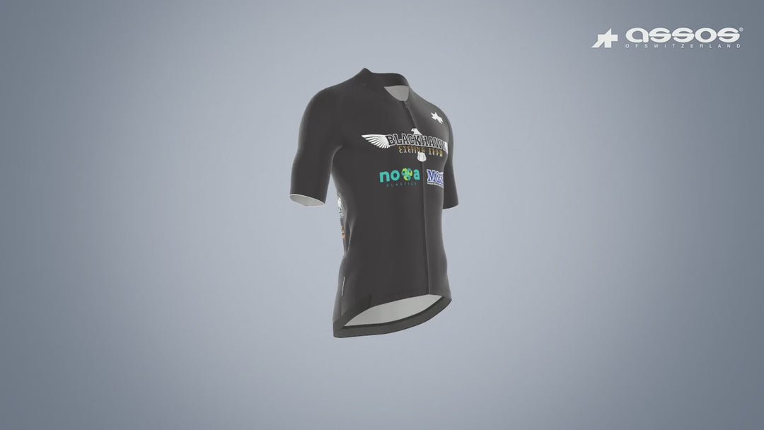 2026 Blackhawk Cycling Team Kit x Assos MILLE GT Jersey SS S12 Custom Kit - Men's