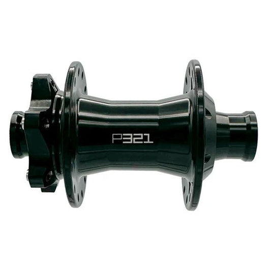Hubs Project 321 Project 321 G3 6-Lock Disc Front Hub 28h 12x100 Black Dark Gray