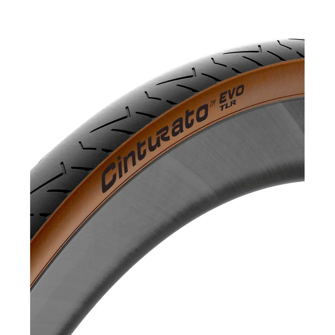 Pirelli Cinturato EVO TLR Tire - 700 x 30 Tubeless Folding Classic Tan TechWall+Road SmartEvo AS