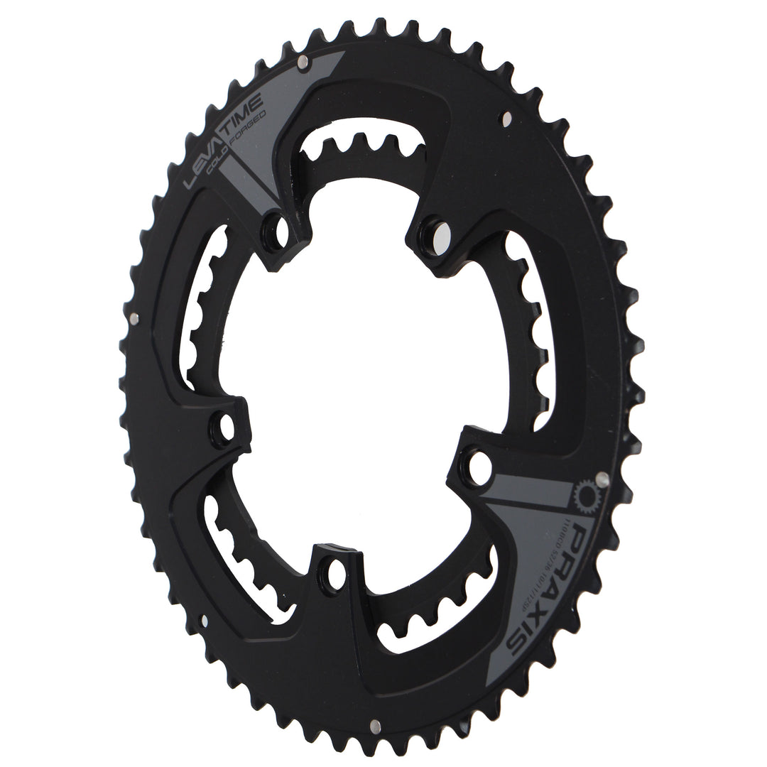 Chainrings Praxis Works Praxis Works Mid-Compact Road Set 110BCD 36/52T- Buzz 10-12sp Dark Slate Gray