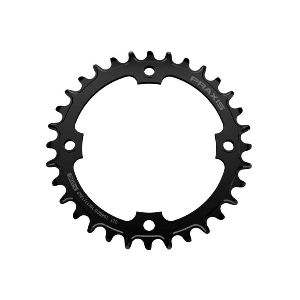 Chainrings Praxis Works Praxis Works MTN eRing Steel 1x Chainring 32T 104 BCD Narrow W Black