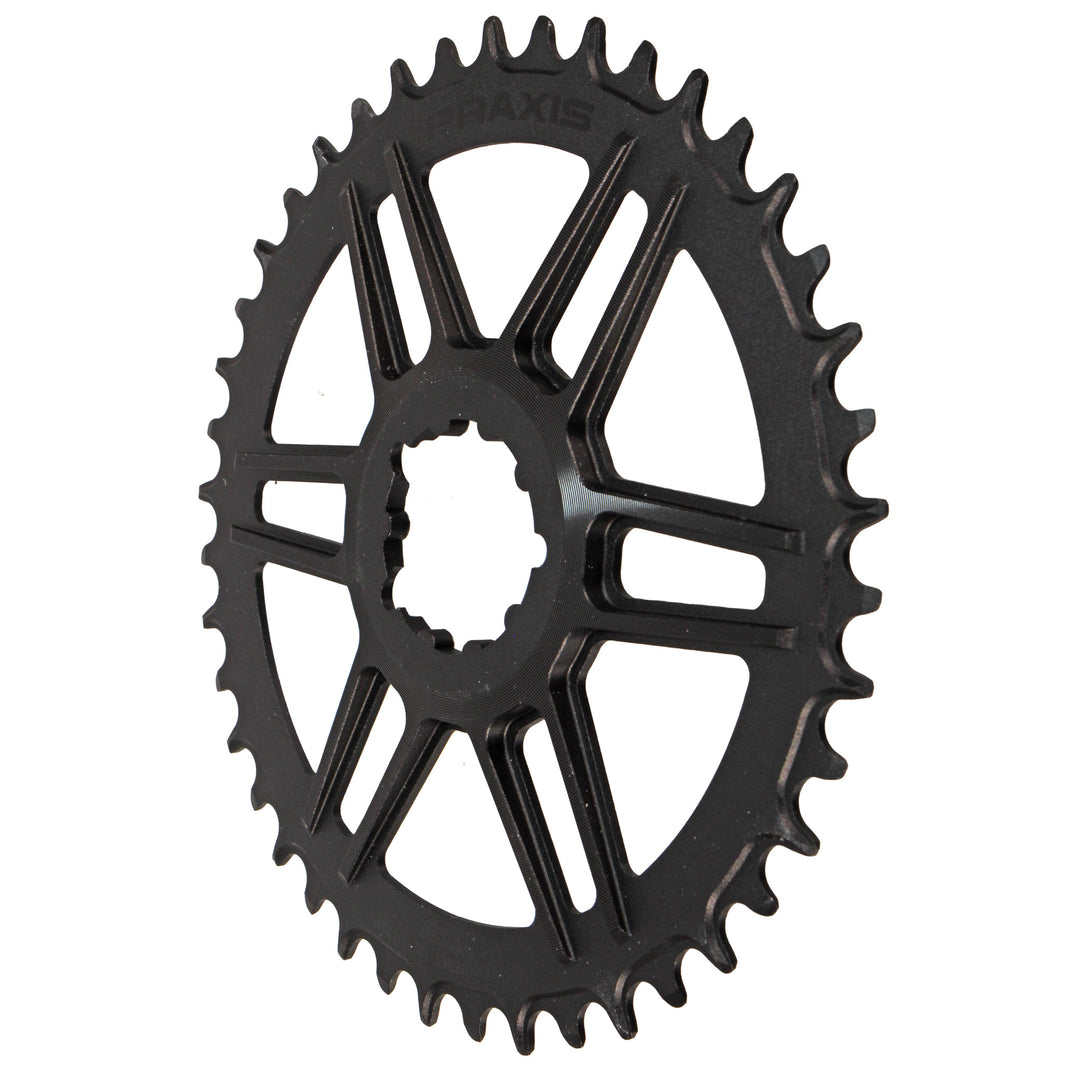 Chainrings Praxis Works Praxis Works Narrow Wide Ring 3-Bolt DM 44T Dark Slate Gray