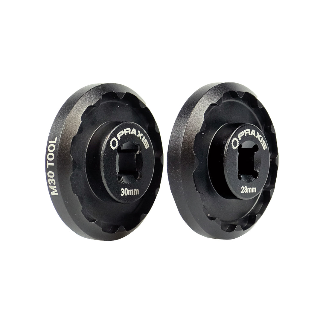Crank Tools Praxis Works Praxis Works M30 BB Tool 3/8" Socket Style Pair Dark Slate Gray
