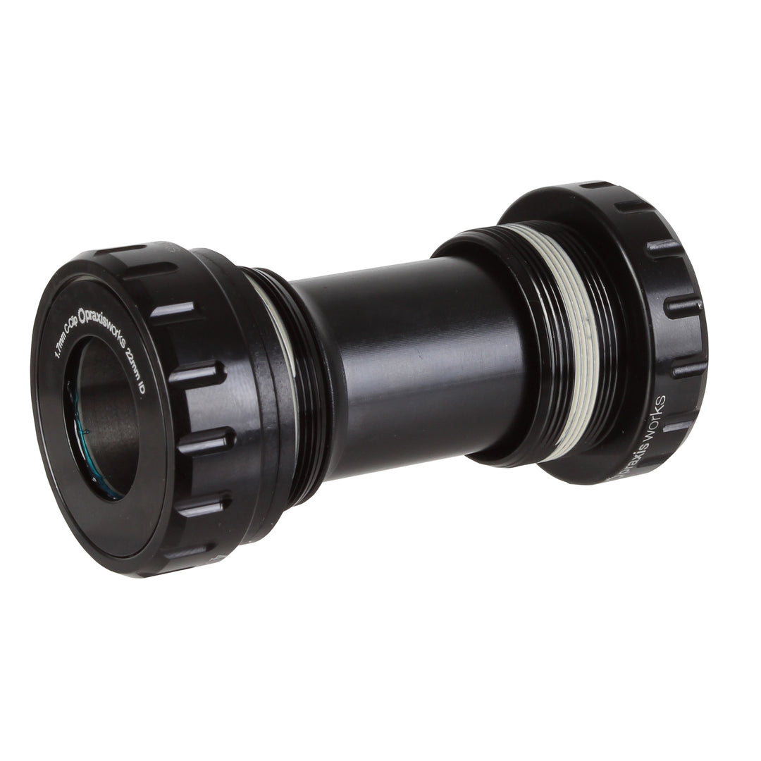 Bottom Brackets Praxis Works Praxis Works Mtn Stainless BB 68/73mm - 24/22mm Dark Slate Gray
