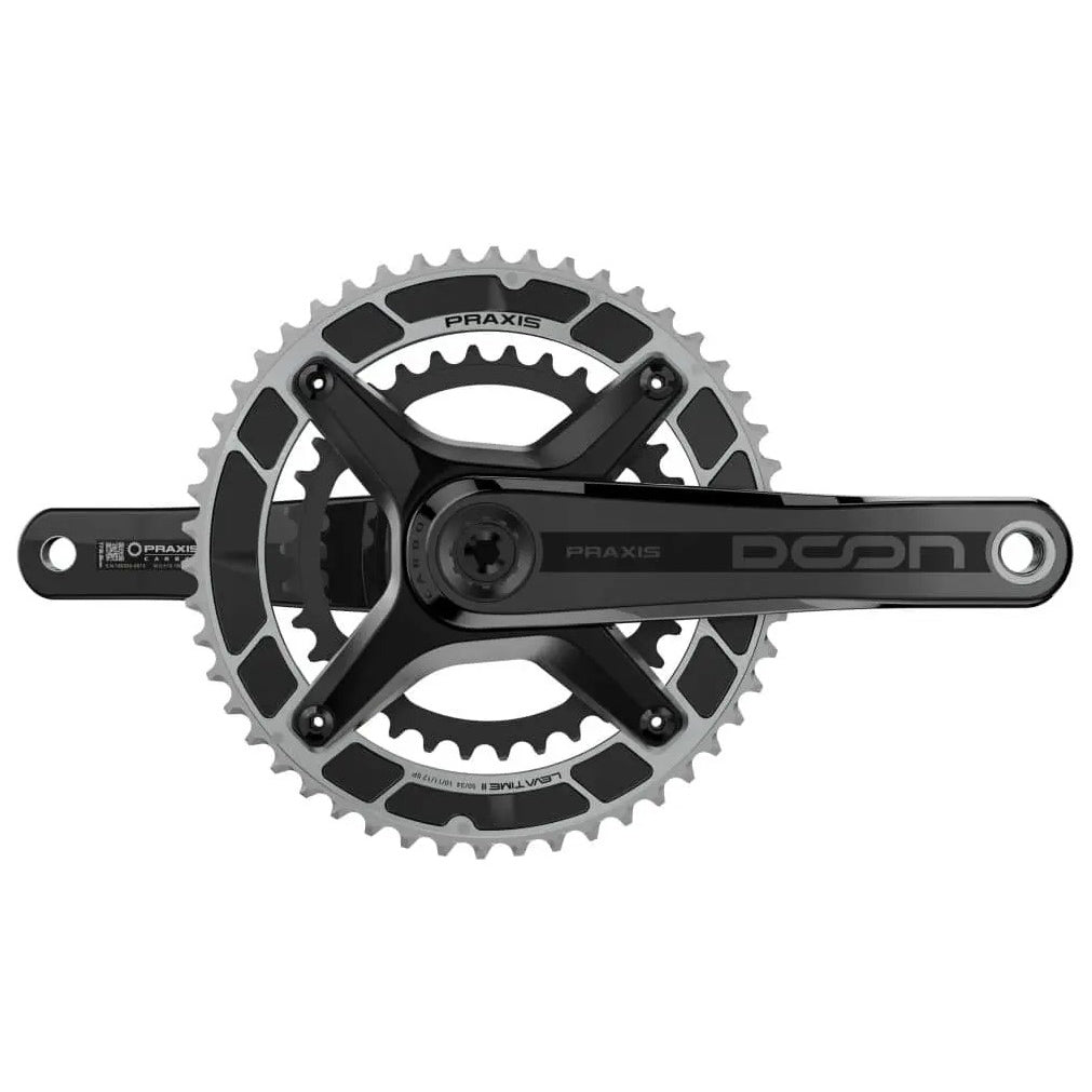 Cranksets and Arms Praxis Works Praxis Works Doon Cranks 50/34t 170mm Dark Slate Gray