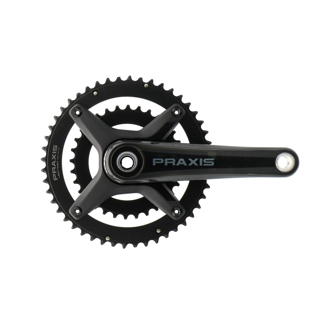 Cranksets and Arms Praxis Works Praxis Works Zayante Carbon-S Cranks 50/34t 175mm Dark Slate Gray