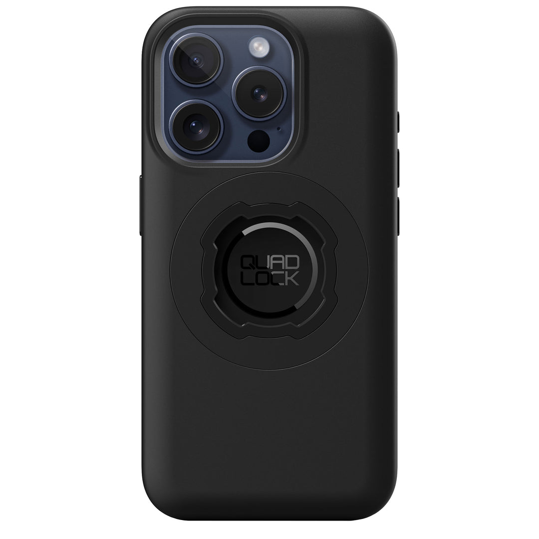 Phone Bag and Holder Quad Lock Quad Lock iPhone 15 Pro MAG Case Black Dark Slate Gray