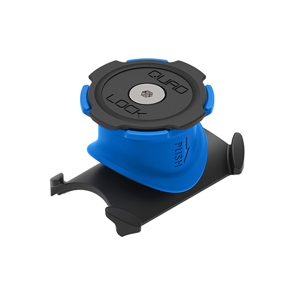 Phone Bag and Holder Quad Lock Quad Lock Stem/Handlebar Bike Mount Black/Blue Dark Slate Gray