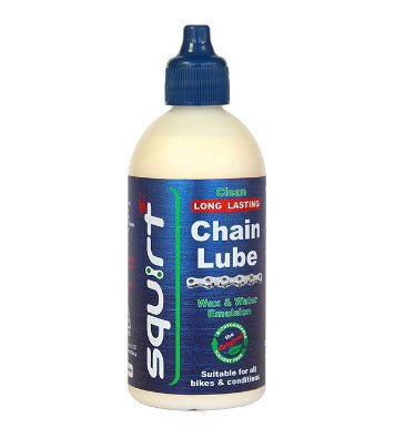 Lubricants Squirt Squirt Chain Lube 4.0oz Light Gray