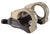 Stems Renthal Renthal Integra II Stem - 45mm 31.8 Clamp +/-0 Direct Mount Aluminum BLK/Gold Slate Gray