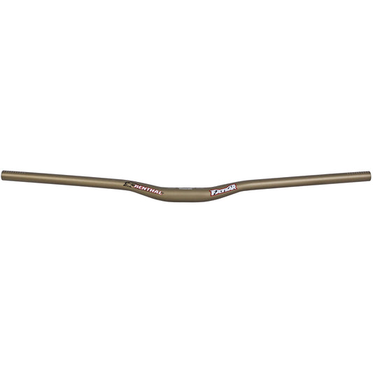 Flat/Riser Handlebar Renthal Renthal FatBar Handlebar - Aluminum 20mm 800mm 31.8mm Gold Dim Gray