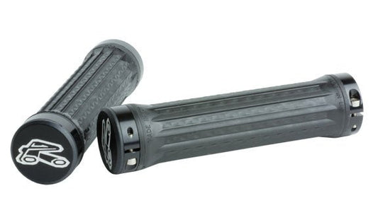 Grips Renthal Renthal Traction Grips - Black Lock-On Dim Gray