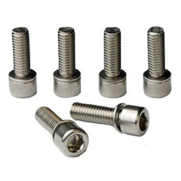 Stem Accessories Ritchey Ritchey 6pc Titanium Bolt Kit M5x18 WCS 4-Axis Stems Light Slate Gray