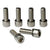 Stem Accessories Ritchey Ritchey 6pc Titanium Bolt Kit M5x18 WCS 4-Axis Stems Light Slate Gray