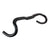 Handlebars Ritchey Ritchey Comp ErgoMax Drop Handlebar - Aluminum 42cm 31.8mm Black Dark Slate Gray
