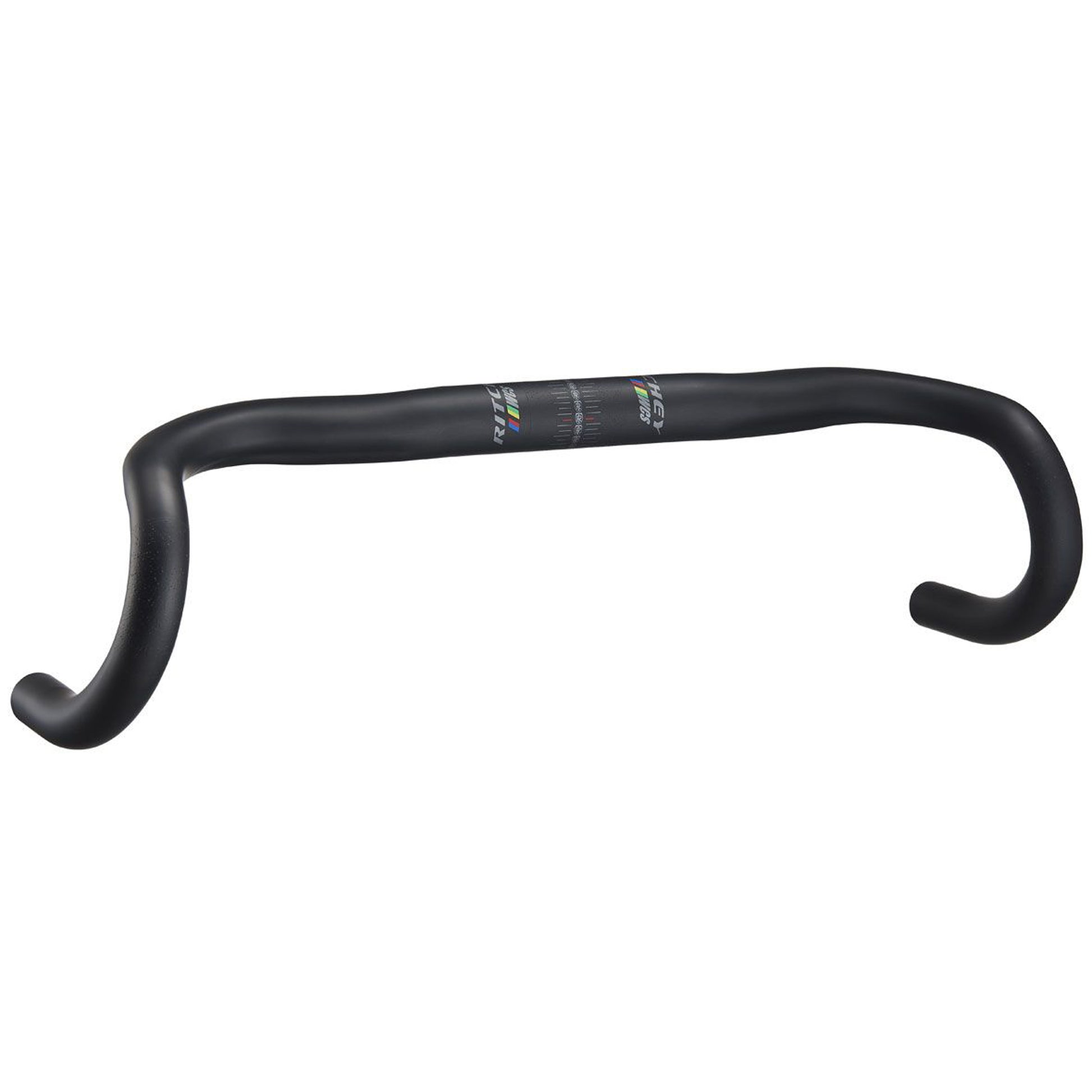 Handlebars Ritchey Ritchey WCS Butano Drop Handlebar - Aluminum 42cm 31.8mm Black Dark Slate Gray
