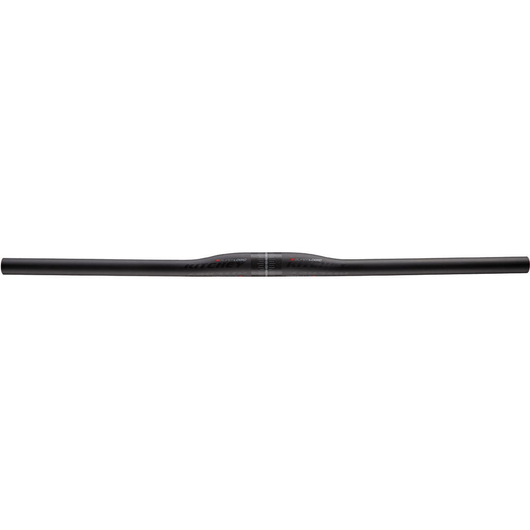 Flat/Riser Handlebar Ritchey Ritchey WCS Carbon Trail Flat Handlebar - Carbon 740mm +/- 5mm Rise 31.8mm 9 Deg UD Carbon Dark Slate Gray