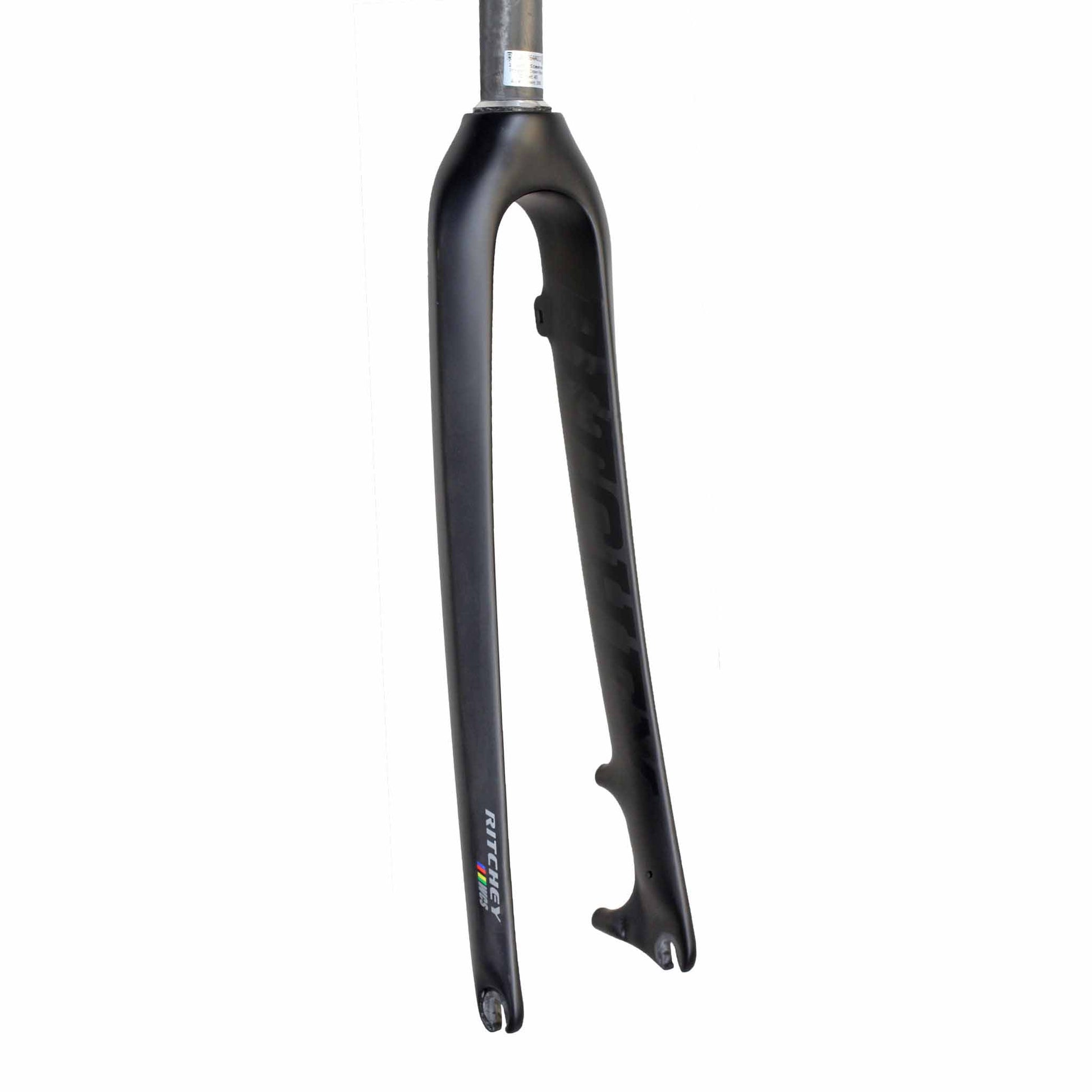 Cyclocross/Hybrid Fork Ritchey Ritchey WCS Carbon Cross Disc Fork - 1-1/8" 45mm Rake Disc Brake 2020 Model Matte Carbon Dark Slate Gray
