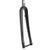 Cyclocross/Hybrid Fork Ritchey Ritchey WCS Carbon Gravel Fork - 1-1/8" 47mm Rake QR12 Flat Mount 2020 Model Matte Carbon Dark Slate Gray
