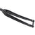 Cyclocross/Hybrid Fork Ritchey Ritchey WCS Carbon Cross Disc Fork - Tapered 45mm Rake 12mm Thru Axle Flat Mount 2020 Model Matte Carbon Dark Slate Gray