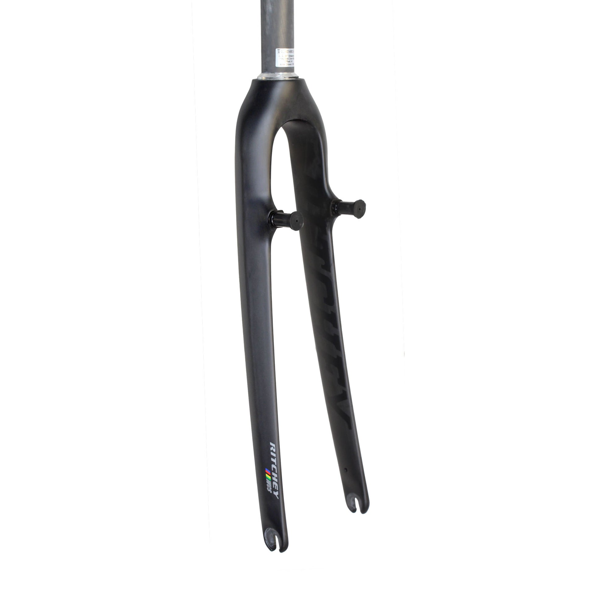 Cyclocross/Hybrid Fork Ritchey Ritchey WCS Carbon Cross Fork - 1-1/8" 45mm Rake Cantilever Brake 2020 Model Matte Carbon Dark Slate Gray