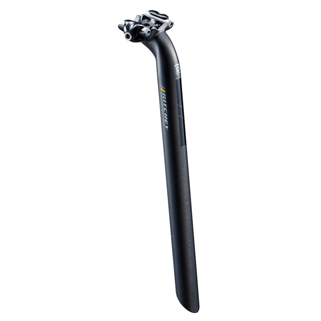 Seatpost Ritchey Ritchey WCS 1-Bolt Seatpost: 31.6 400mm 20mm Offset Blatte Dark Slate Gray