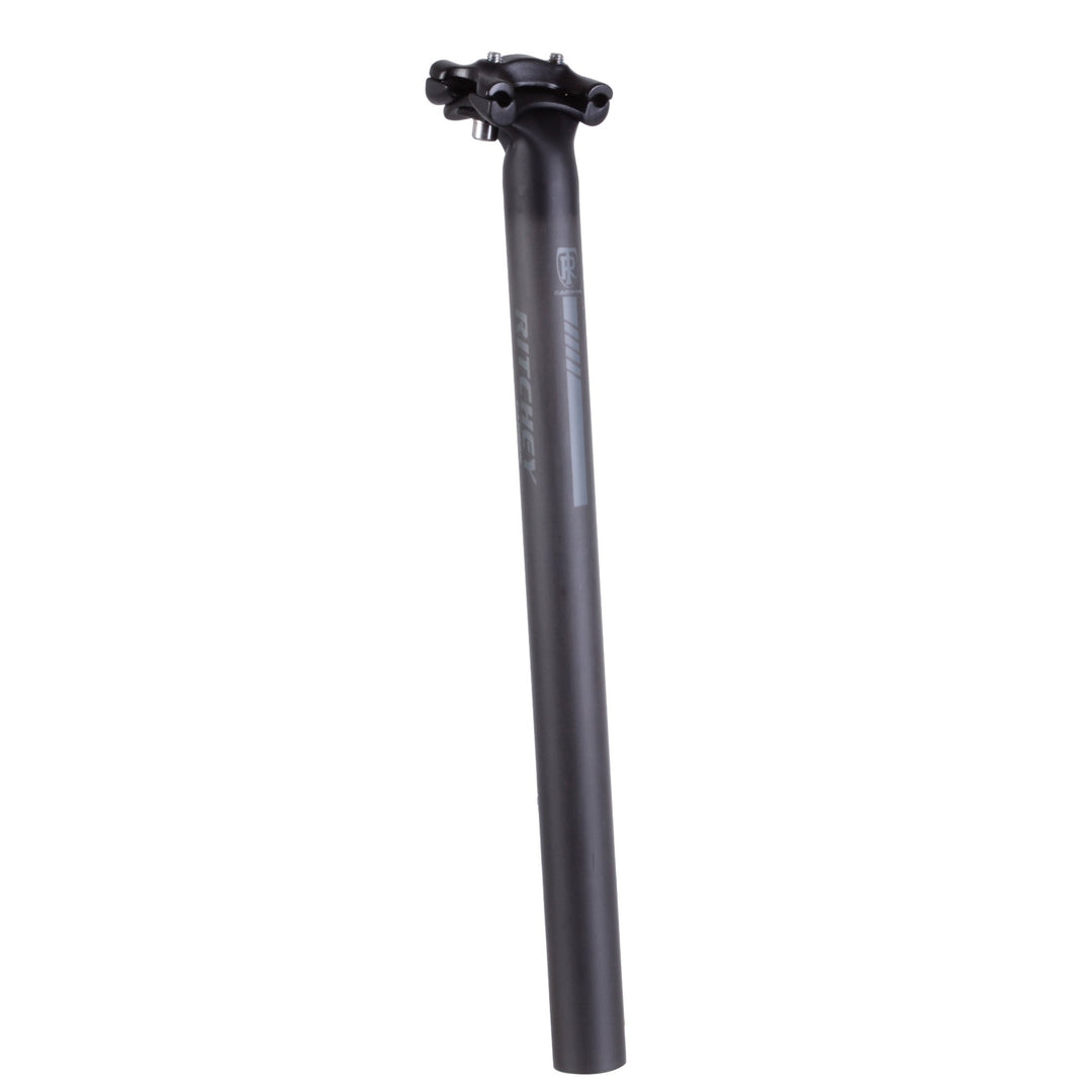 Seatpost Ritchey Ritchey Comp Carbon Seatpost: 27.2 400mm 25mm Offset Black 2020 Model Dark Slate Gray