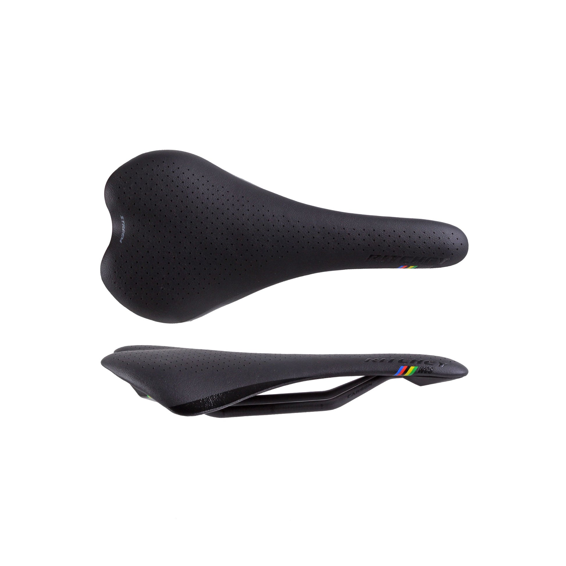Saddles Ritchey Ritchey WCS Streem Saddle - Carbon Black 132 Width Dark Slate Gray