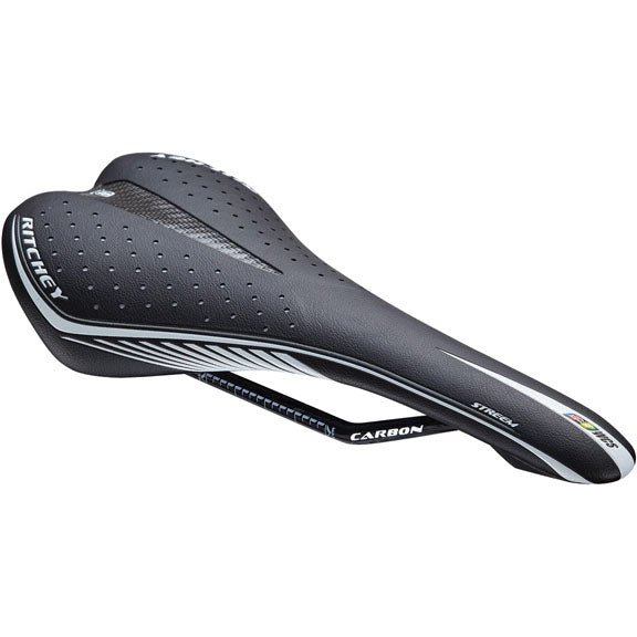 Saddles Ritchey Ritchey WCS Streem Saddle - Titanium Black 132mm Dark Slate Gray
