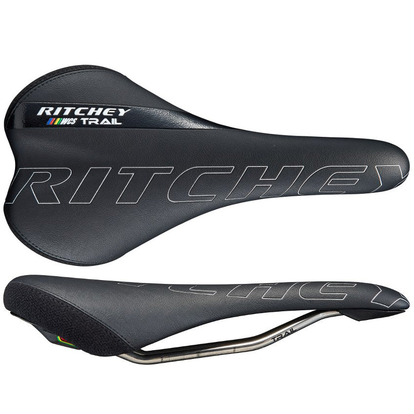 Saddles Ritchey Ritchey WCS Trail Saddle Black Dark Slate Gray