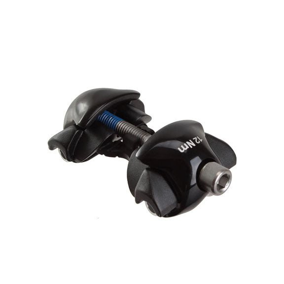 Saddle Clamp Ritchey Ritchey WCS 1-Bolt Seatpost Saddle Rail Clamp - Complete Set For Alloy Posts 7 x 7mm Rails BLK Dark Slate Gray