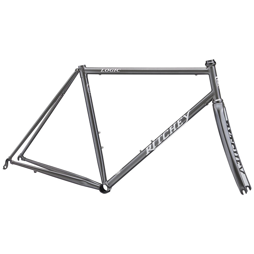 Road Frames Ritchey Ritchey Road Logic Frameset - 700c Steel Gray 57cm Dim Gray