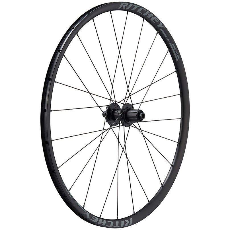 Wheels Ritchey Ritchey Zeta V2 Comp Disc HG 700c Wheelset Black Dark Slate Gray