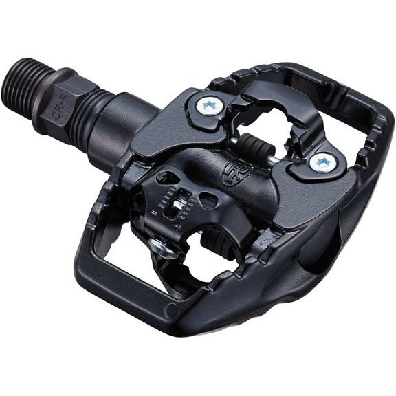 Pedals Ritchey Ritchey Comp Trail Pedals - Dual Sided Clipless Platform Aluminum 9/16" BLK Dark Slate Gray