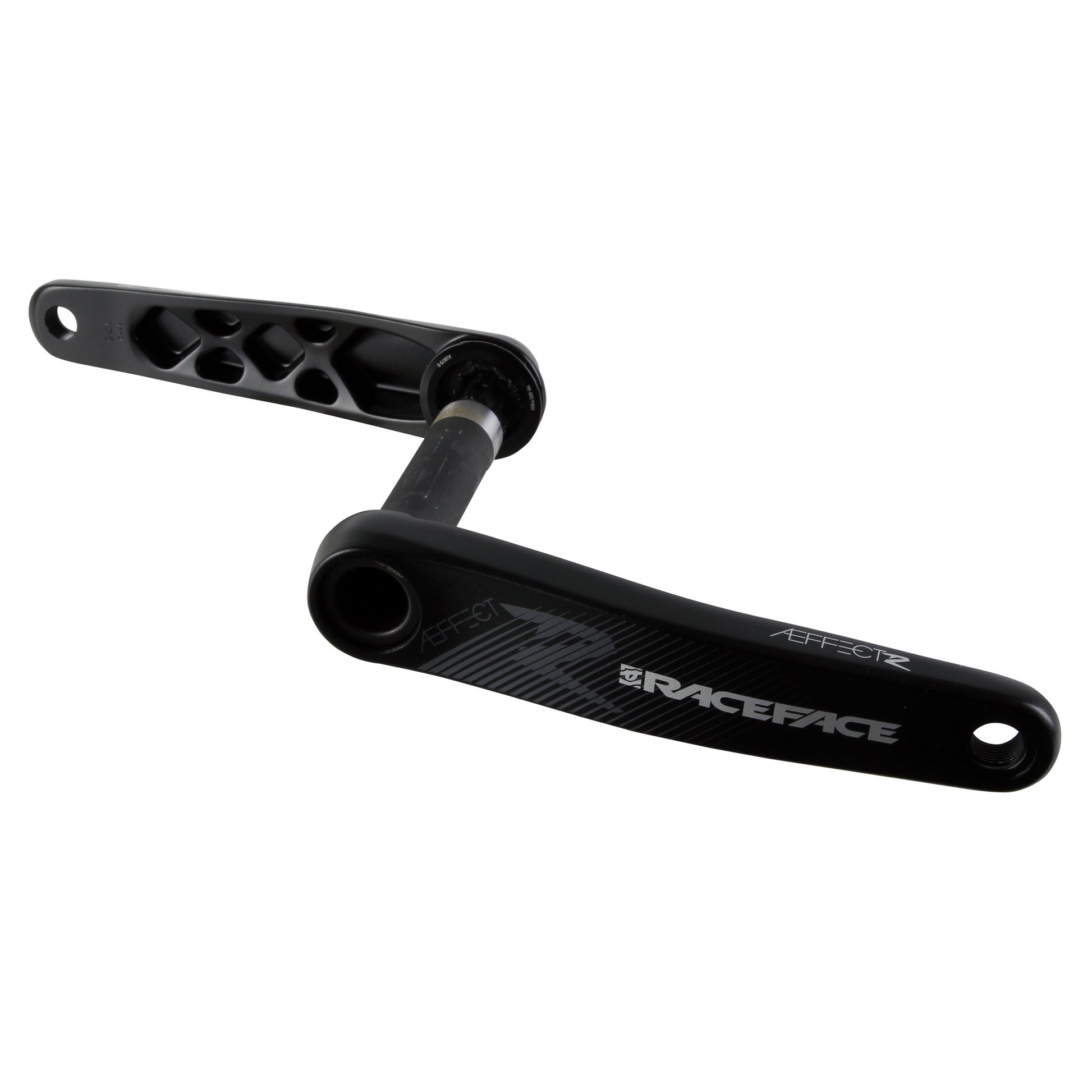 Cranksets and Arms Race Face RaceFace Aeffect R Crankset - 175mm Direct Mount CINCH RaceFace EXI Spindle Interface BLK Black