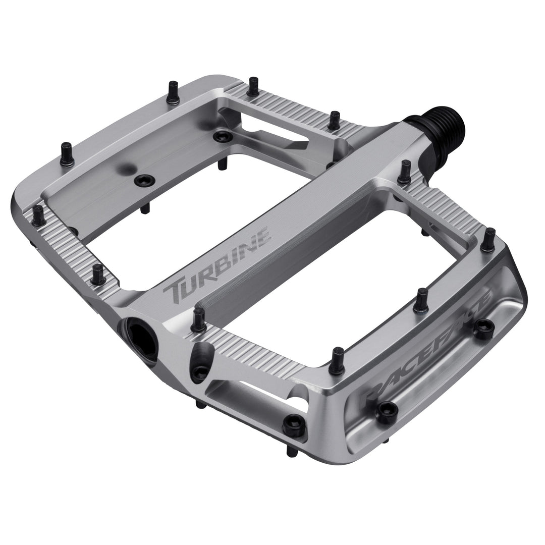 RaceFace Turbine Pedals - Platform Aluminum 9/16" Silver