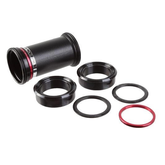 Bottom Brackets Race Face RaceFace CINCH BB92 Bottom Bracket 41mm ID x 92mm Shell x 30mm Spindle Double Row Bearing External Seal Dark Slate Gray