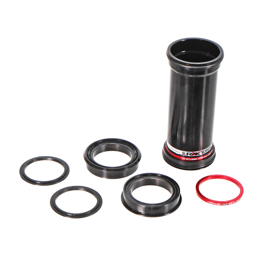 Bottom Brackets Race Face RaceFace CINCH BB107 Bottom Bracket 41mm ID x 107mm Shell x 30mm Spindle External Seal Dark Slate Gray
