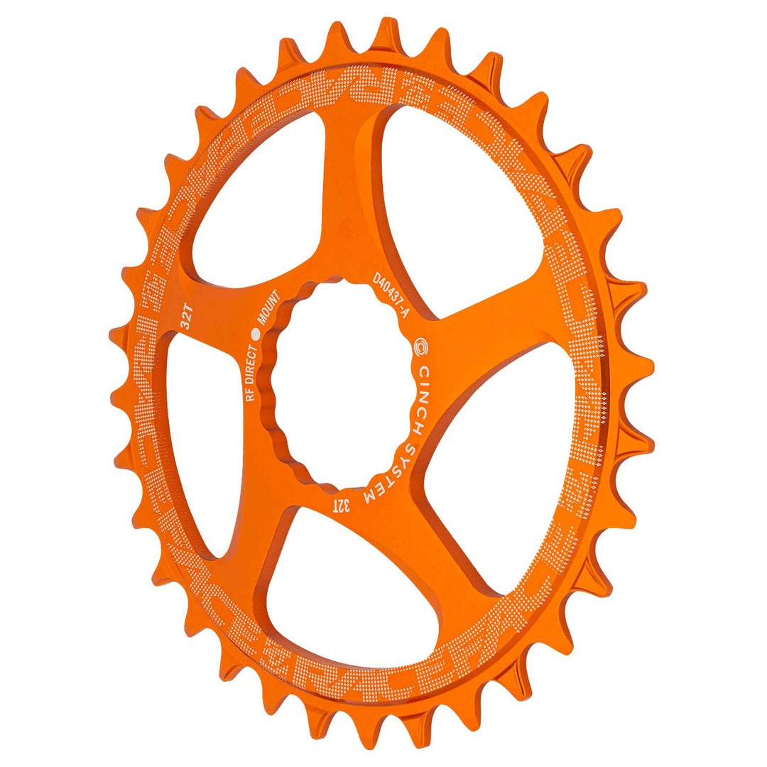 Chainrings Race Face Race Face Cinch Direct Mount Chainring 32T Orange Chocolate
