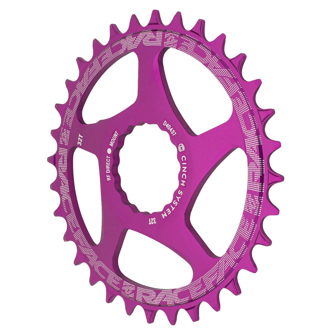 Chainrings Race Face Race Face Cinch Direct Mount Chainring 32T Purple Maroon