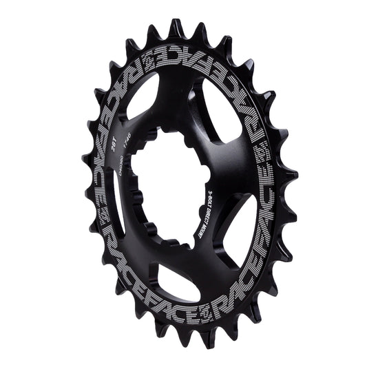 Chainrings Race Face RaceFace Narrow Wide Chainring: Direct Mount 3-Bolt Compatible 26t Black Black