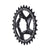 Chainrings Race Face RaceFace Narrow Wide Chainring: Direct Mount 3-Bolt Compatible 28t Black Dark Slate Gray