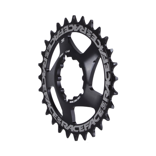 Chainrings Race Face RaceFace Narrow Wide Chainring: Direct Mount 3-Bolt Compatible 28t Black Dark Slate Gray