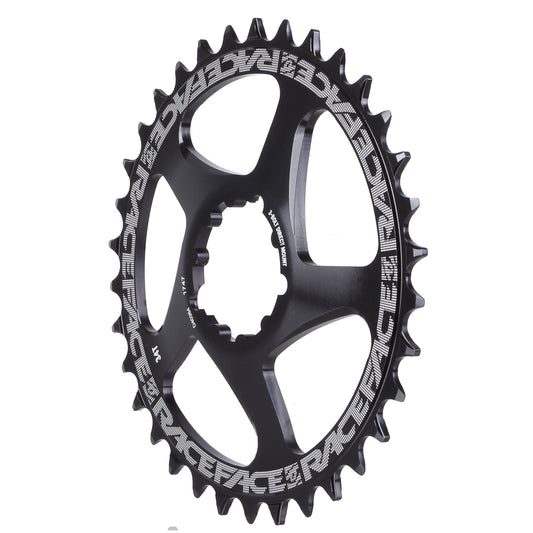 Chainrings Race Face RaceFace Narrow Wide Chainring: Direct Mount 3-Bolt Compatible 34t Black Dark Slate Gray